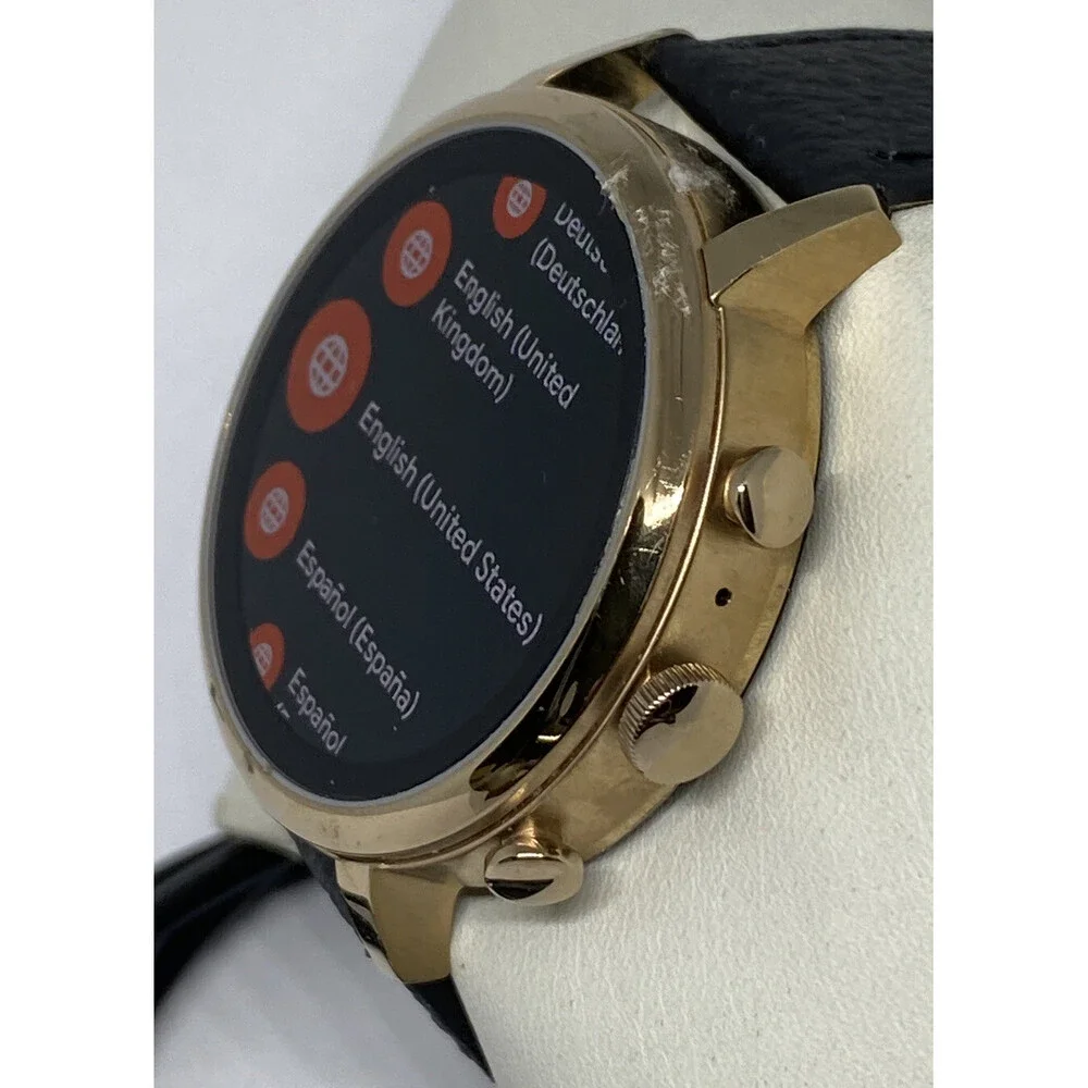 Fossil Gen 4 Authentic Digital Dial Smart Watch Custom Band FTW6020 DC514